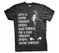 Licenza Ufficiale Dexter Un Bad Persona Doing Good Things? Uomo T-SHIRT S-XXL