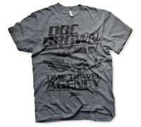 Licenza Ufficiale Doc Brown Volta Viaggio Agenzia Uomo T-SHIRT S-XXL Taglie