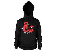 Licenza Ufficiale Dungeon & Draghi - D&d - Dices Felpa con Cappuccio S-5XL