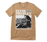 Licenza Ufficiale Elvis Presley - Heartbreaker Maglietta Uomo