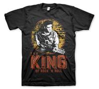 Licenza Ufficiale Elvis Presley - il Re Di Rock'N Rotolo Uomo T-SHIRT S-XXL