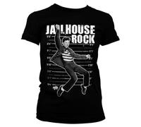 Licenza Ufficiale Elvis Presley - Jailhouse Rock Donna T-SHIRT S-XXL Taglie