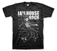 Licenza Ufficiale Elvis Presley - Jailhouse Rock Uomo T-SHIRT S-XXL Taglie