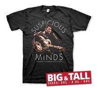 Licenza Ufficiale Elvis Presley - Suspicious Minds 3XL, 4XL, 5XL Uomo T-Shirt