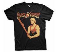 Licenza Ufficiale Flash Gordon Retrò Grande & Alto 3XL, 4XL, 5XL Uomo T-Shirt