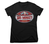 Licenza Ufficiale Gas Monkey Garage - Dal 2004 Etichetta T-Shirt