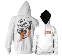 Licenza Ufficiale Gas Monkey Garage - Deamon Scimmia Felpa con Cappuccio