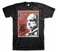 Licenza Ufficiale Godfather- Mai Tell Nessuno Grande & Alto 3XL,4XL,5XL T-Shirt