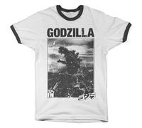 Licenza Ufficiale Godzilla Vintage Suoneria T-Shirt S-2XL Misura