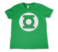 Licenza Ufficiale Green Lantern Logo Unisex T-Shirt Età 3-12 Anni