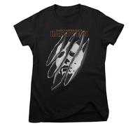 Licenza Ufficiale Halloween - Michael Myers con Strappi Maschera T-Shirt
