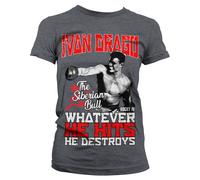 Licenza Ufficiale Ivan Drago - Il Siberiano Bull Donna T-SHIRT S-XXL Taglie