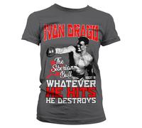 Licenza Ufficiale Ivan Drago - Il Siberiano Bull Donna T-SHIRT S-XXL Taglie