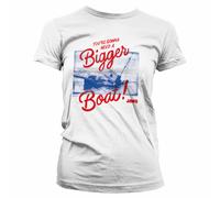 Licenza Ufficiale JAWS - You'Re Andando Need A Bigger Barca Donna T-SHIRT S-XXL