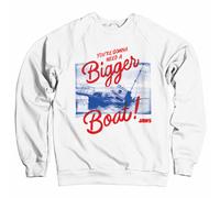 Licenza Ufficiale Jaws- You'Re Andando Need A Bigger Barca Felpa S-XXL Taglie