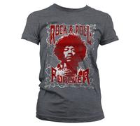 Licenza Ufficiale Jimi Hendrix - Rock'N Rotolo Forever Donna T-SHIRT S-XXL
