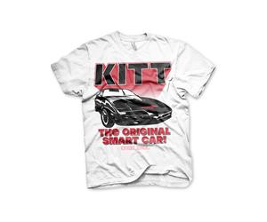 Licenza Ufficiale Knight Rider - Kitt The Original Smart Auto Uomo T-Shirt