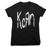 Licenza Ufficiale Korn - Glitch Logo Donna