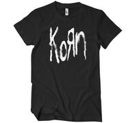 Licenza Ufficiale Korn - Glitch Logo T-Shirt