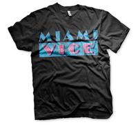 Licenza Ufficiale Miami Vice Affliggere Logo Uomo T-SHIRT S-XXL Taglie