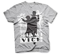 Licenza Ufficiale Miami Vice Silhuettes Uomo T-SHIRT S-XXL Taglie