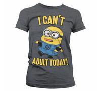 Licenza Ufficiale Minions - I Can'T Adulti Oggi Donna T-SHIRT S-XXL Taglie