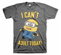 Licenza Ufficiale Minions - I Can'T Adulti Oggi Uomo T-SHIRT S-XXL Taglie