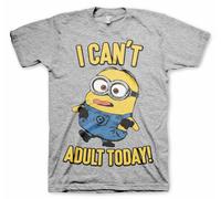 Licenza Ufficiale Minions - I Can'T Adulti Oggi Uomo T-SHIRT S-XXL Taglie