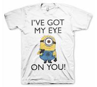 Licenza Ufficiale Minions- i' Ve Got My Eye Su Voi Big&tall 3XL,4XL,5XL Maglia