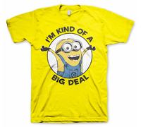 Licenza Ufficiale Minions - I'M Kind Of A Big Deal Uomo T-SHIRT S-XXL Taglie