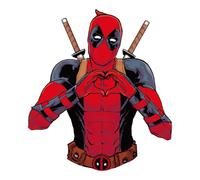 Licenza ufficiale Monogram International Inc. Marvel Comics Deadpool Bust Bank