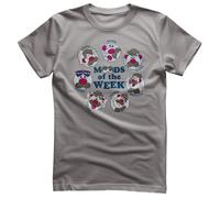 Licenza Ufficiale Mr Potato Head - Moods Of The Settimana T-Shirt