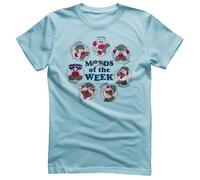 Licenza Ufficiale Mr Potato Head - Moods Of The Settimana T-Shirt