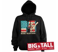 Licenza Ufficiale MTV Affliggere Usa-Flag Big & Alto 3XL, 4XL, 5XL Felpa