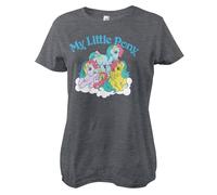 Licenza Ufficiale My Little Pony Lavato Donna T-SHIRT S-XXL Taglie