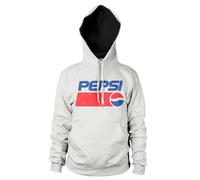 Licenza Ufficiale Pepsi - Classico Lavato Felpa con Logo