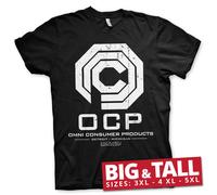 Licenza Ufficiale Robocop- Omni Consumer Prodotti Big&tall 3XL,4XL,5XL T-Shirt
