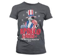 Licenza Ufficiale Rocky - Apollo Creed Donna T-SHIRT S-XXL Taglie