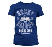 Licenza Ufficiale Rocky Balboa Boxe Club Donna T-SHIRT S-XXL Taglie