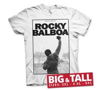 Licenza Ufficiale ROCKY Balboa- It Ain'T Sopra Grande & Alto 3XL,4XL,5XL