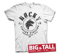 Licenza Ufficiale Rocky- Italian Stallion Grande & Alto 3XL,4XL,5XL Uomo Maglia