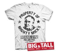 Licenza Ufficiale ROCKY - Mighty Mick's Palestra Big&tall 3XL,4XL,5XL T-Shirt