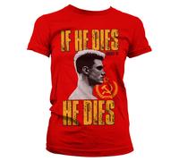 Licenza Ufficiale Rocky - Se Egli Dies Donna T-SHIRT S-XXL Taglie