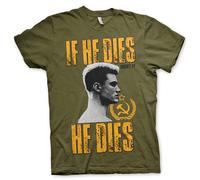 Licenza Ufficiale ROCKY - Se Egli Dies Uomo T-SHIRT S-XXL Taglie
