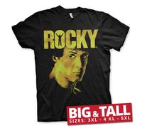 Licenza Ufficiale Rocky- Sylvester Stallone Big&tall 3XL,4XL,5XL Uomo T-Shirt