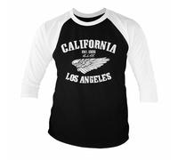 Licenza Ufficiale Route 66 California Baseball 3/4 Maniche T-SHIRT S-XXL Taglie
