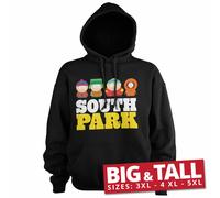 Licenza Ufficiale South Park Grande & Alto 3XL, 4XL, 5XL Felpa con Cappuccio