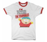 Licenza Ufficiale South Park - I'M White Trash IN Trouble Suoneria T-SHIRT S-XXL