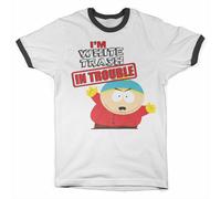 Licenza Ufficiale South Park - I'M White Trash IN Trouble Suoneria T-SHIRT S-XXL
