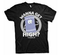 Licenza Ufficiale South Park / Towelie - Wanna Get Alto Uomo T-SHIRT S-XXL